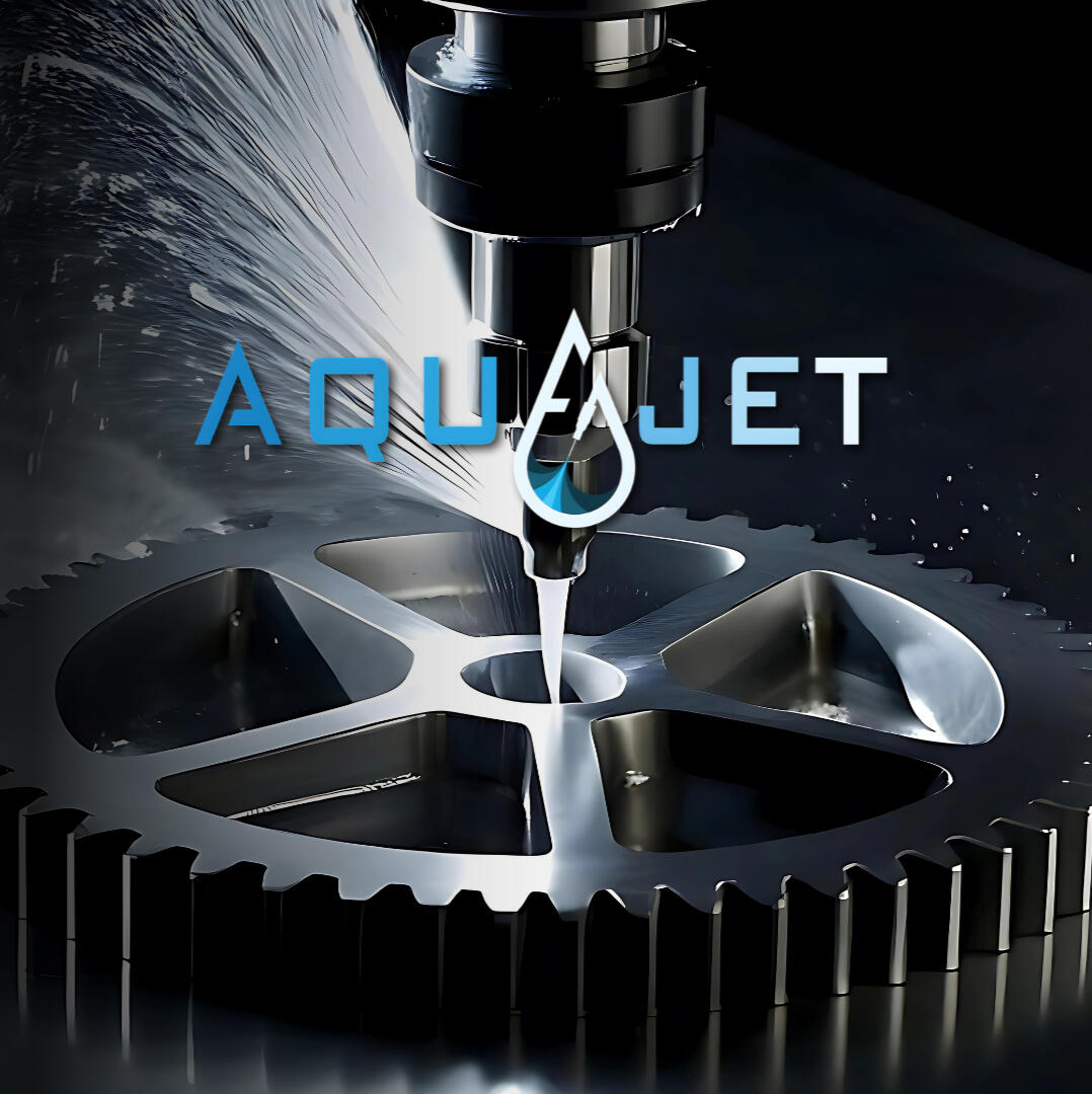 Water jet cutting machine in Johannesburg South, cutting through a thick piece of steel, image was generated to show that the water jet can cut with extreme force and accuracy through steel with no heat-affected zones, preserving the integrity of the mater
